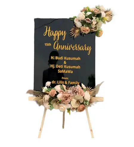 Papan Bunga Akrilik Ranggasari